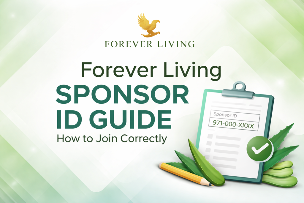 Forever Living Sponsor ID – How to Join Forever with Sponsor ID 971000840513 Farhad Ramezani