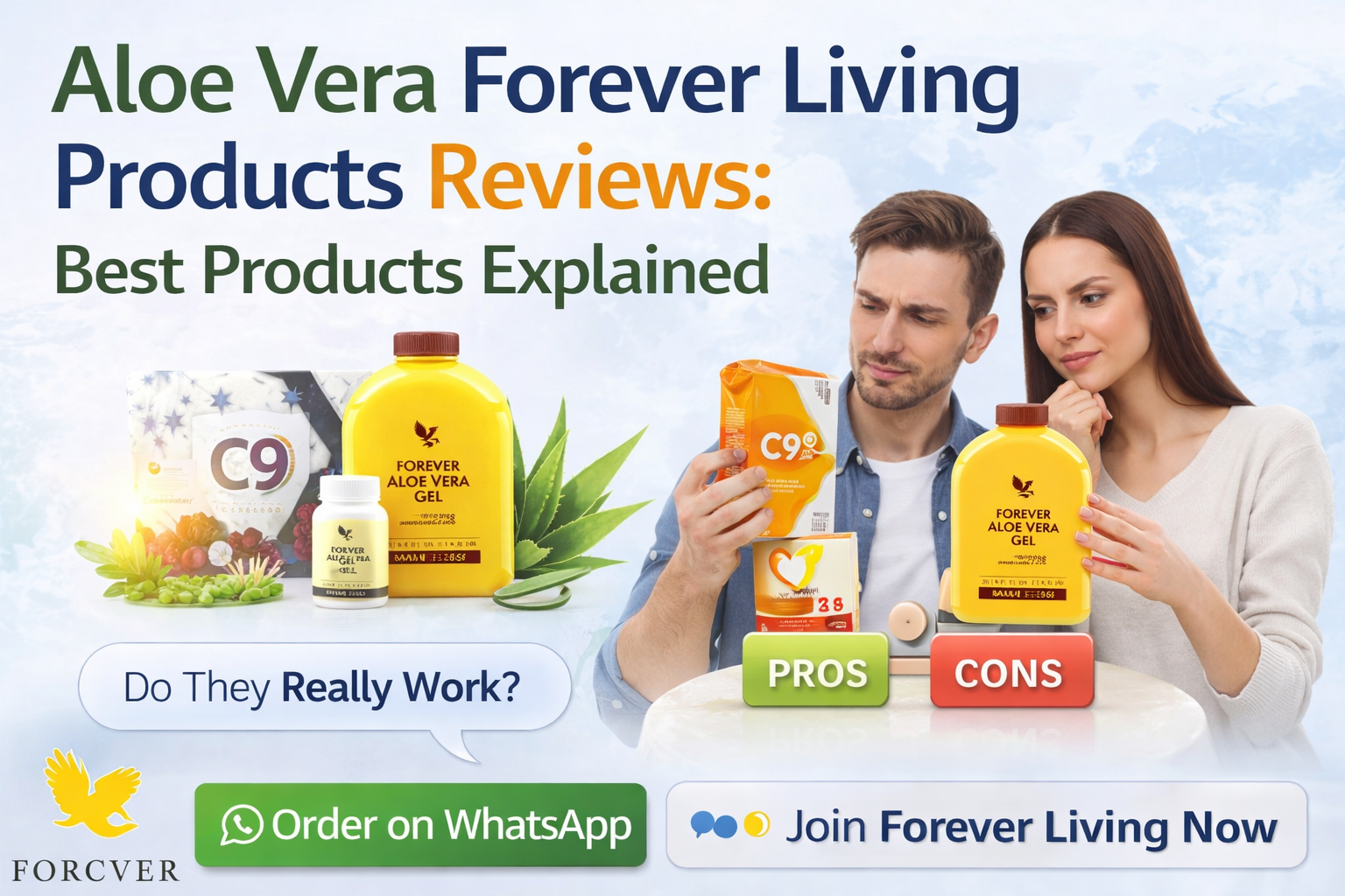 Aloe Vera Forever Living Products Reviews: Best Products Explained